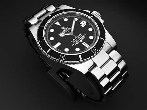 rolex submariner 3d model|rolex submariner cost 2021.